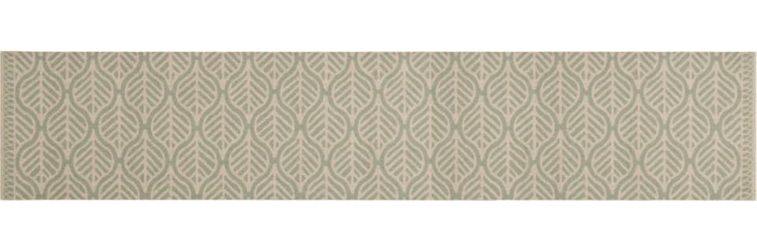 vidaXL Küchenteppich Waschbar Blätter 60x300 cm Samt 4005634 Bild 1