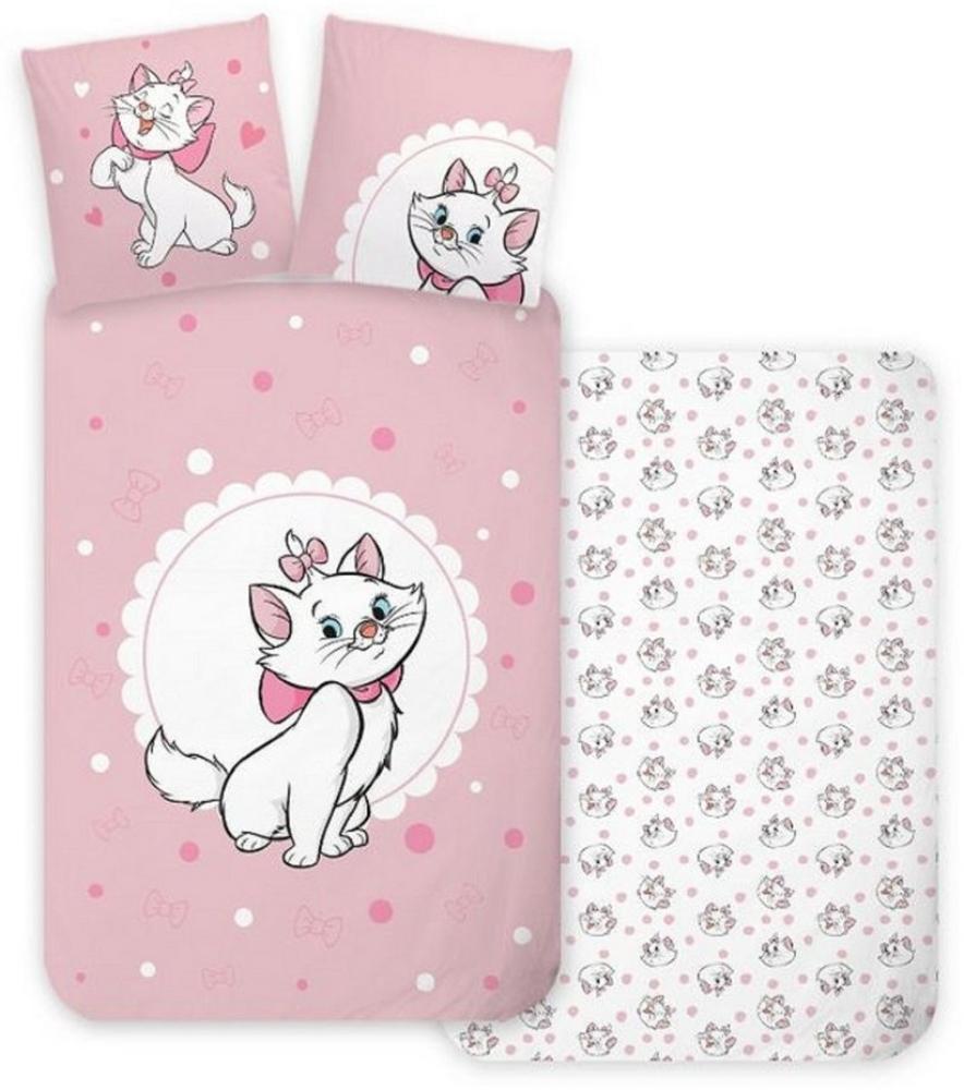 BrandMac Kinderbettwäsche Disney Aristocats Bettwäsche Set 80 x 80 cm / 135 x 200 cm Bild 1