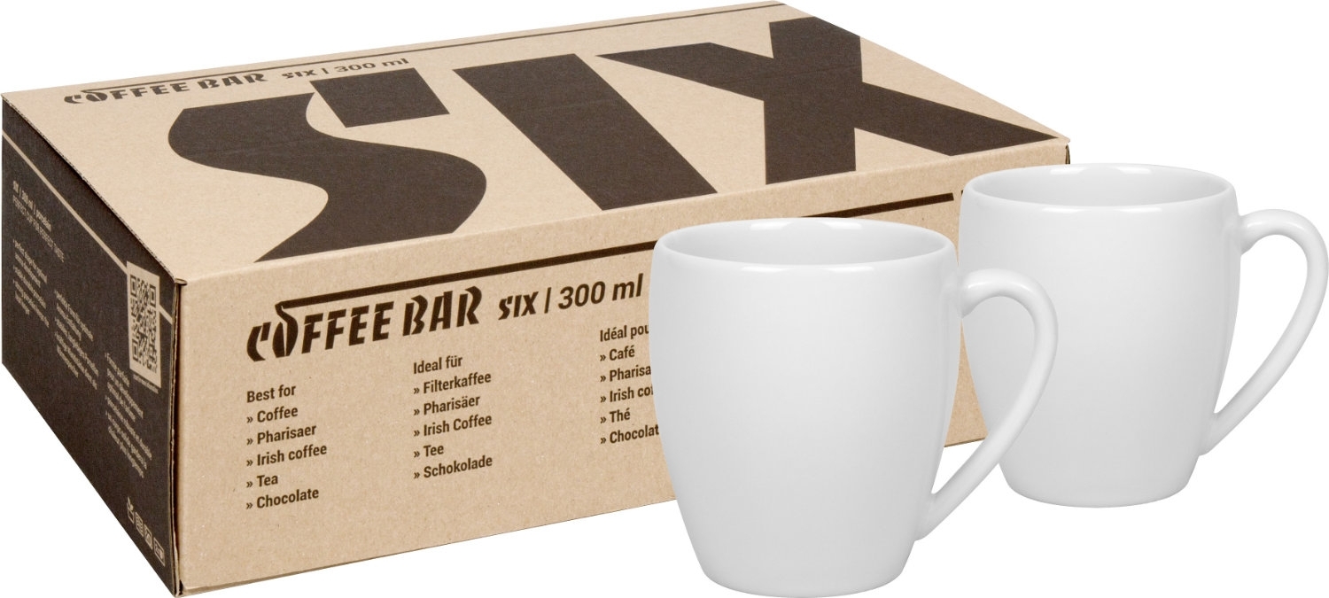 KÖNITZ 2er Set Coffee Bar SIX Kaffeebecher 300 ml im Geschenkkarton Bild 1