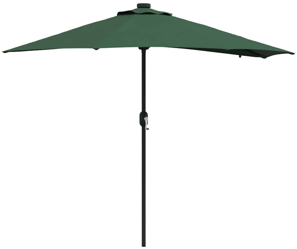 vidaXL Gartenparasol Grün 294 x 150 x 223 cm Stoff 42003260 Bild 1