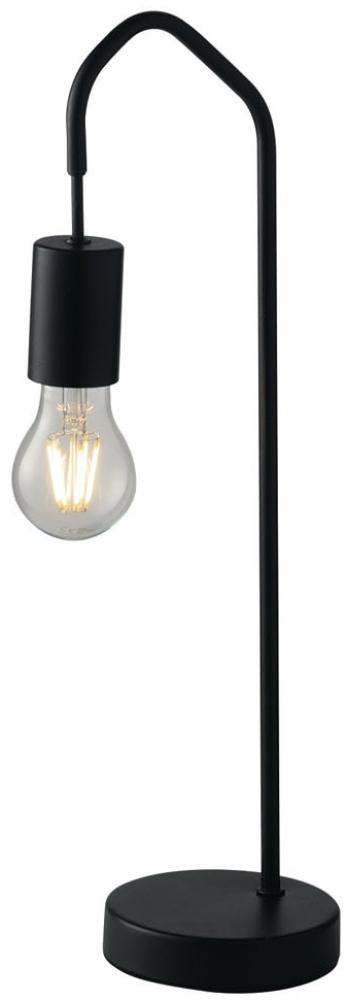 Außergewöhnliche Tischlampe HABITAT schwarz - minimalistische Designerlampe Bild 1