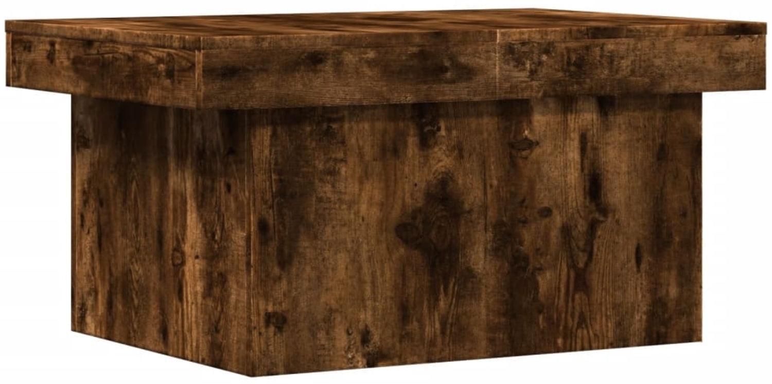vidaXL Couchtisch Räuchereiche 100x55x40 cm Holzwerkstoff 840874 Bild 1