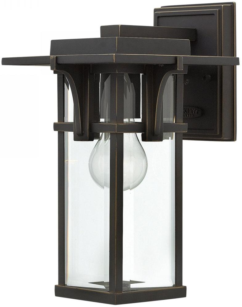 Elstead Lighting Manhattan Outdoor 1-Light Small Wandleuchte Bronze IP44 Bild 1