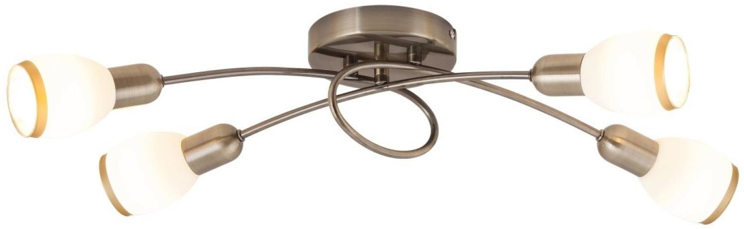 Rabalux Elite Deckenspot 4x E14 bronze Bild 1