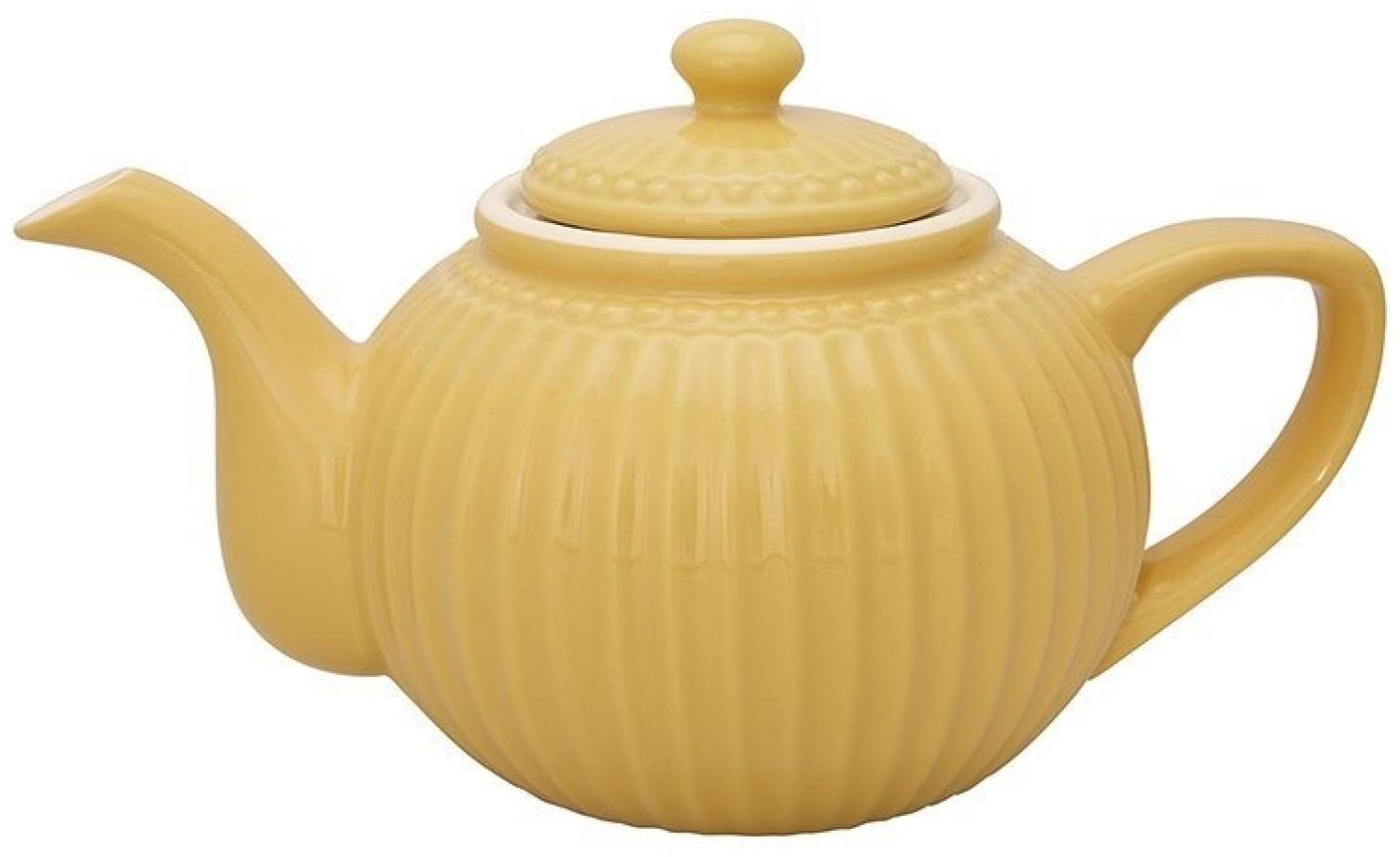 Greengate Alice Teekanne honey mustard 1 l Bild 1