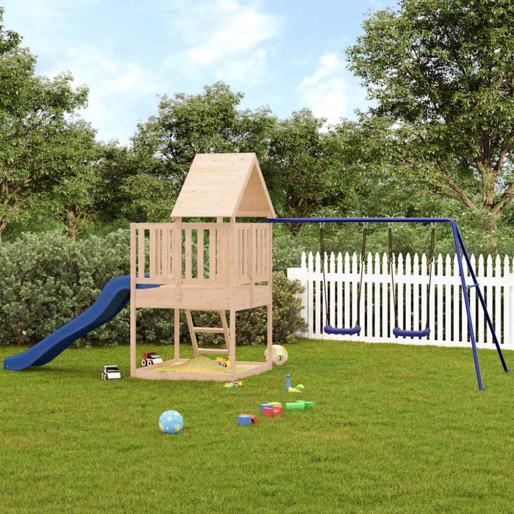 vidaXL Spielturm Massivholz Kiefer 3155939 Bild 1