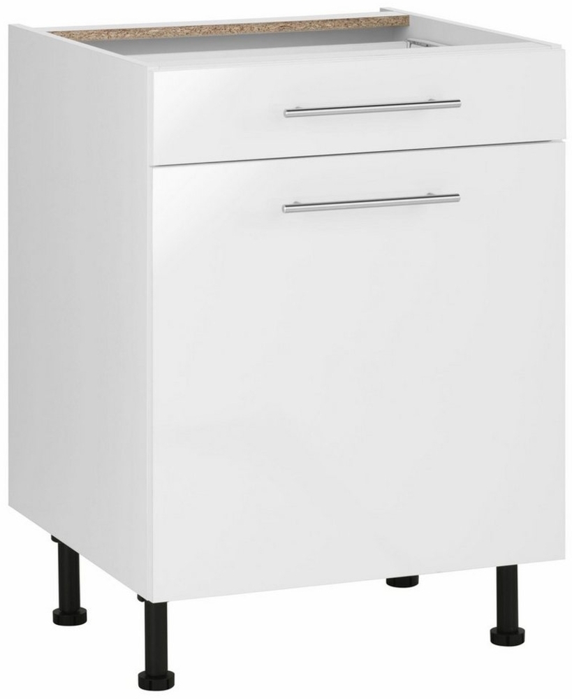 wiho Küchen Unterschrank Ela Breite 60 cm, höhenverstellbare Füße Bild 1