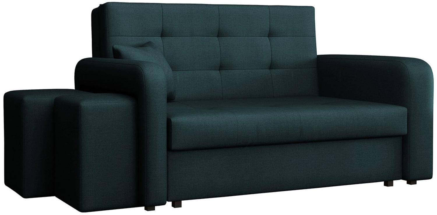 Schlafsofa Viva Home II, Nische für Hocker auf der linken Seite, Farbe: Malmo 81 Bild 1