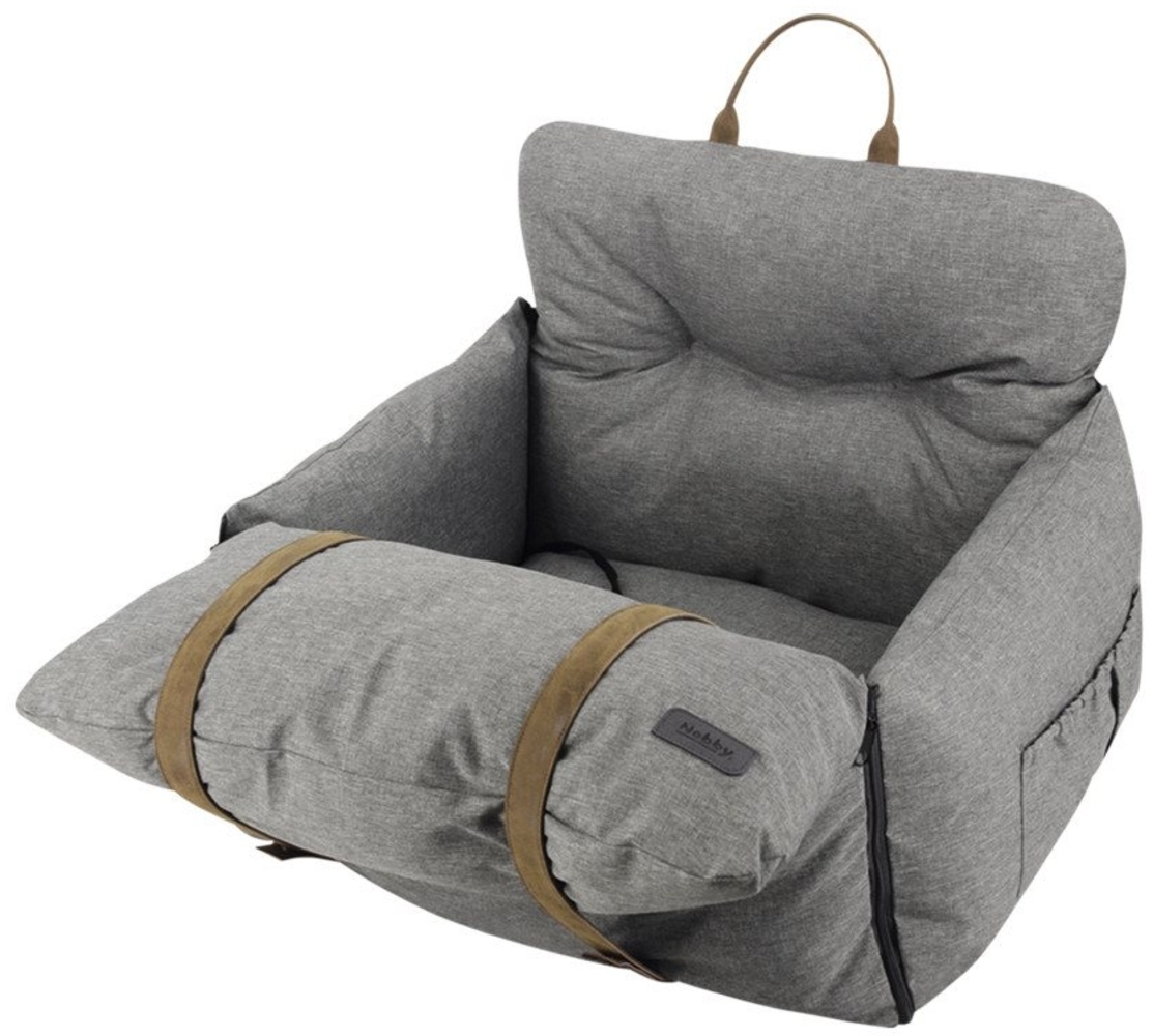 Nobby Tierbett Komfort Reisebett Bena hellgrau für Katzen Bild 1