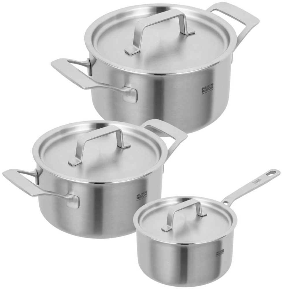 Kuhn Rikon Culinary Fiveply Topf-Set 3-tlg. Bild 1