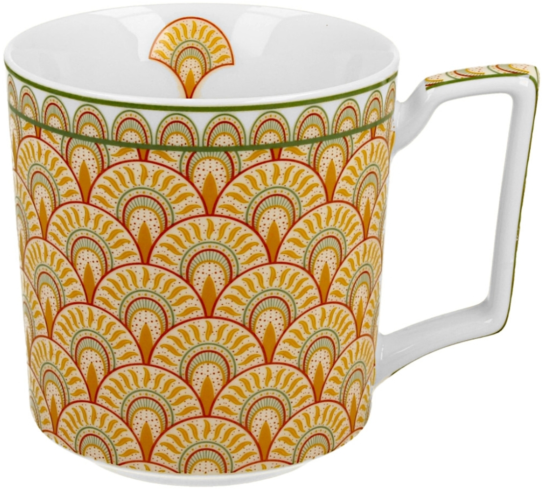 DUO GEOMETRIC SOLIS Becher 450 ml, New Bone China Porzellan Bild 1