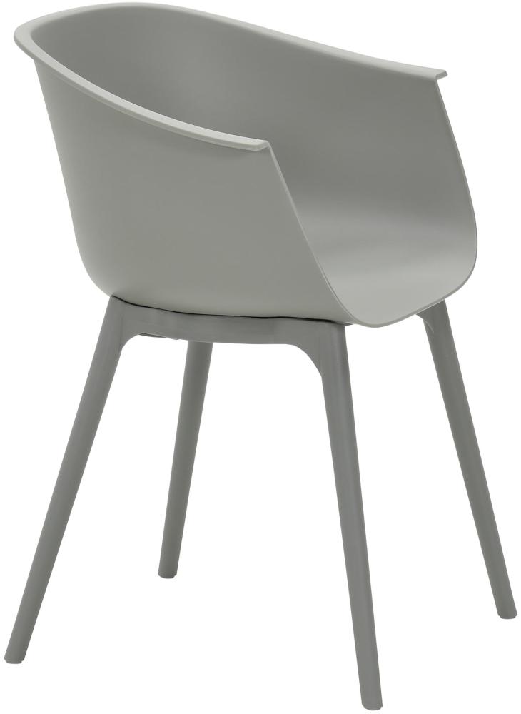 Moderner Armlehnenstuhl ROMANO, hellgrün Bild 1