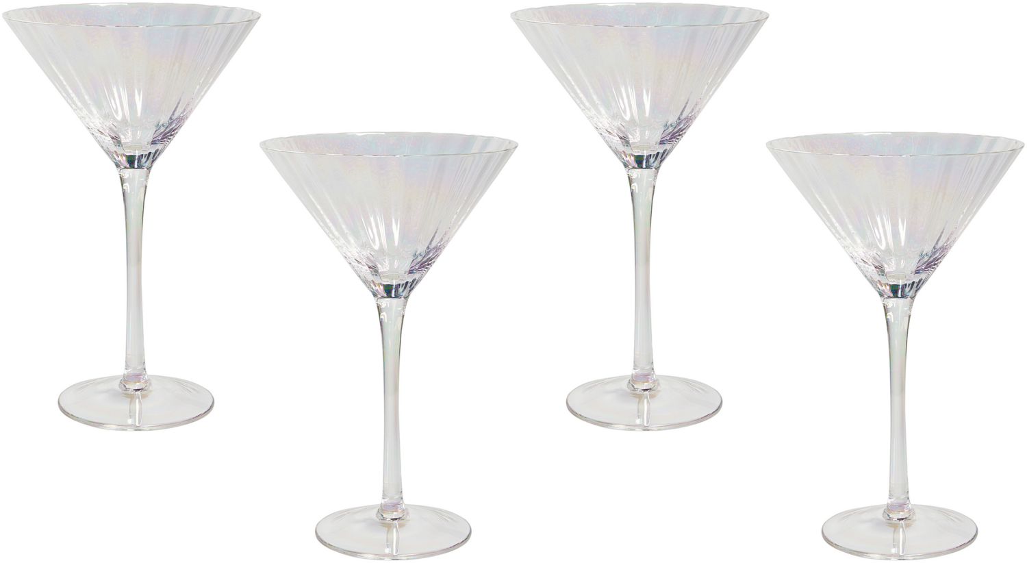 Martini Gläser im 4er Set MORGANITE Transparent Bild 1