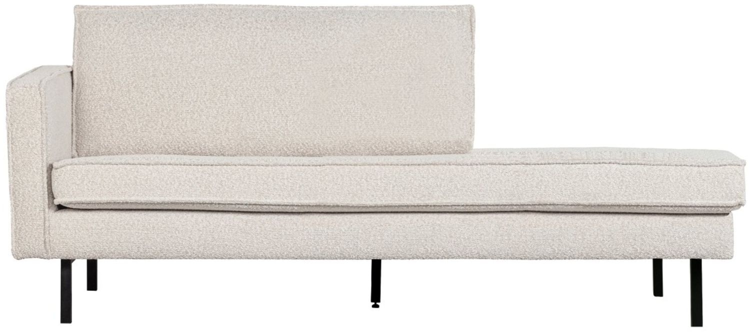 Daybed Rodeo aus Boucle-Stoff Links, Natur Bild 1