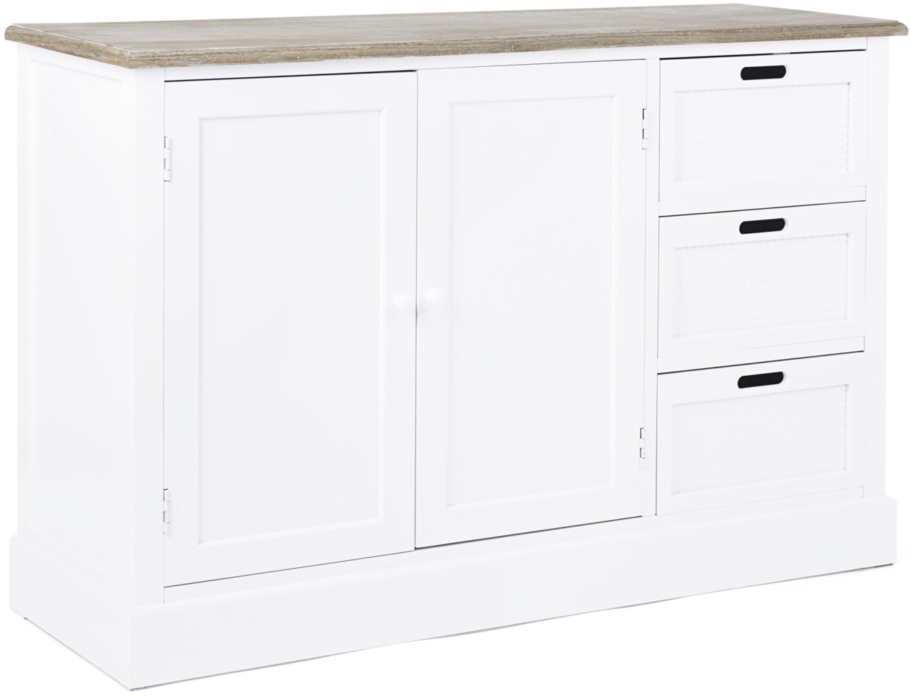 Sideboard Dorotea aus Paulowniaholz, 123 cm Bild 1