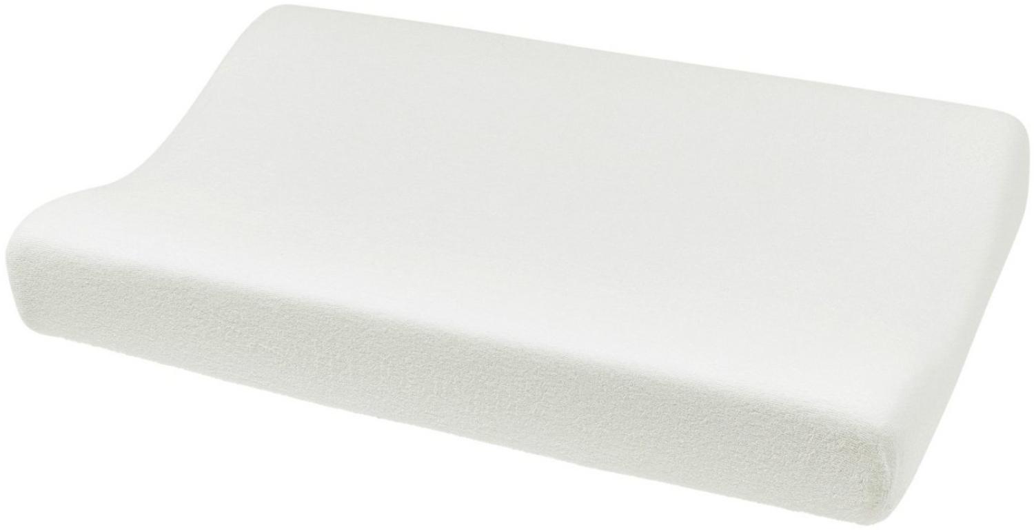 Meyco Baby Wickelauflagenbezug Uni White (1-tlg), 50x70cm Bild 1