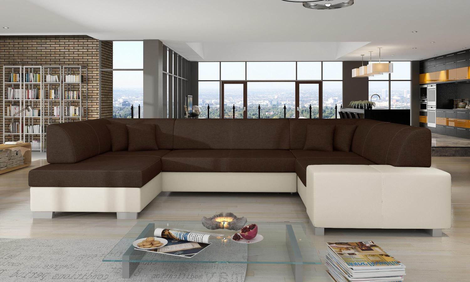 Wohnideebilder Havana Braun Ecksofas & Eckcouches Hv38 Bild 1