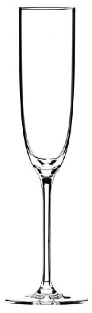 Riedel Vorteilsset 1 Glas SOMMELIERS CHAMPAGNER GLAS 4400/08 und 1 x Riedel Microfaser Poliertuch und 4 EKM Living Trinkhalme aus Edelstahl Bild 1