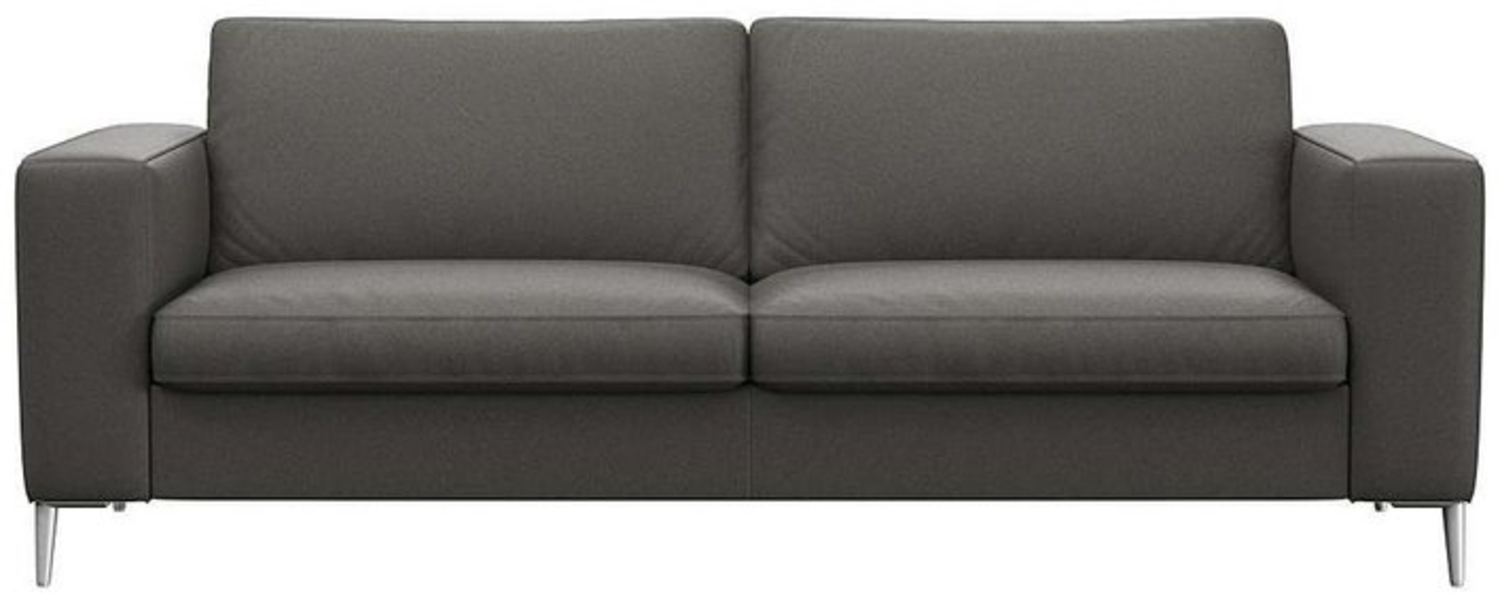 FLEXLUX 2,5-Sitzer Fiore, super Sitzkomfort durch Kaltschaum im Sitz, breite Armlehnen, Füße Alu Bild 1