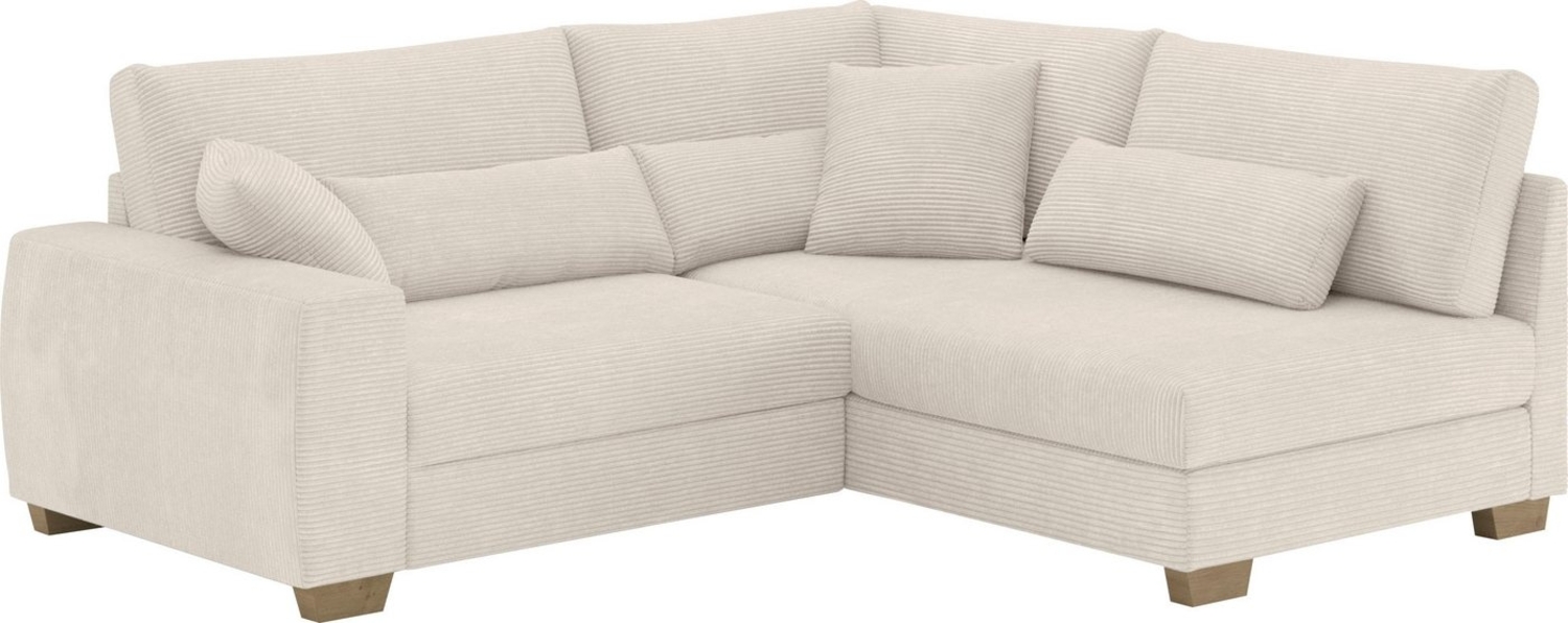 Mr. Couch Ecksofa L-Form, Mit Federkern, wahlweise mit Bett und Taschenfederkern Bild 1