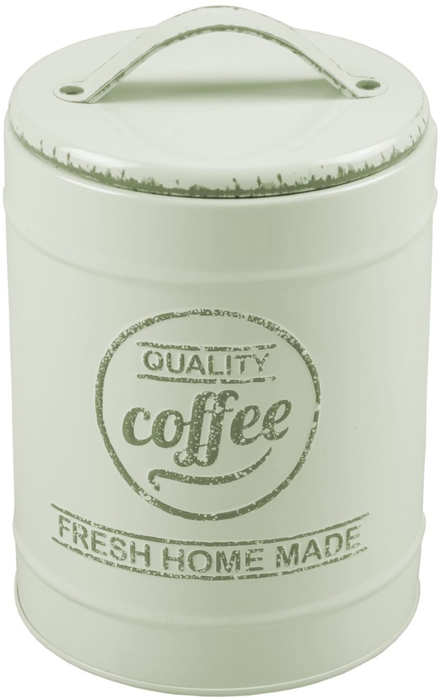 Metall Kaffeedose Vintage Kaffeebehälter Blechdose Vorratsdose Dekodose Teedose Bild 1