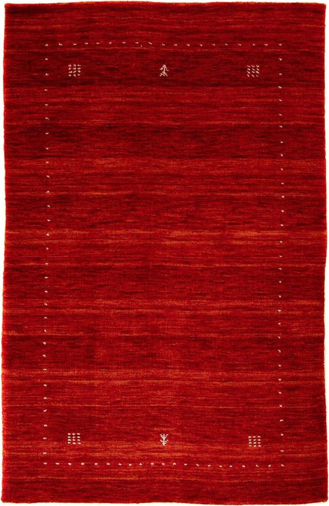 Morgenland Gabbeh Teppich - Loribaft Softy - 154 x 93 cm - mehrfarbig Bild 1