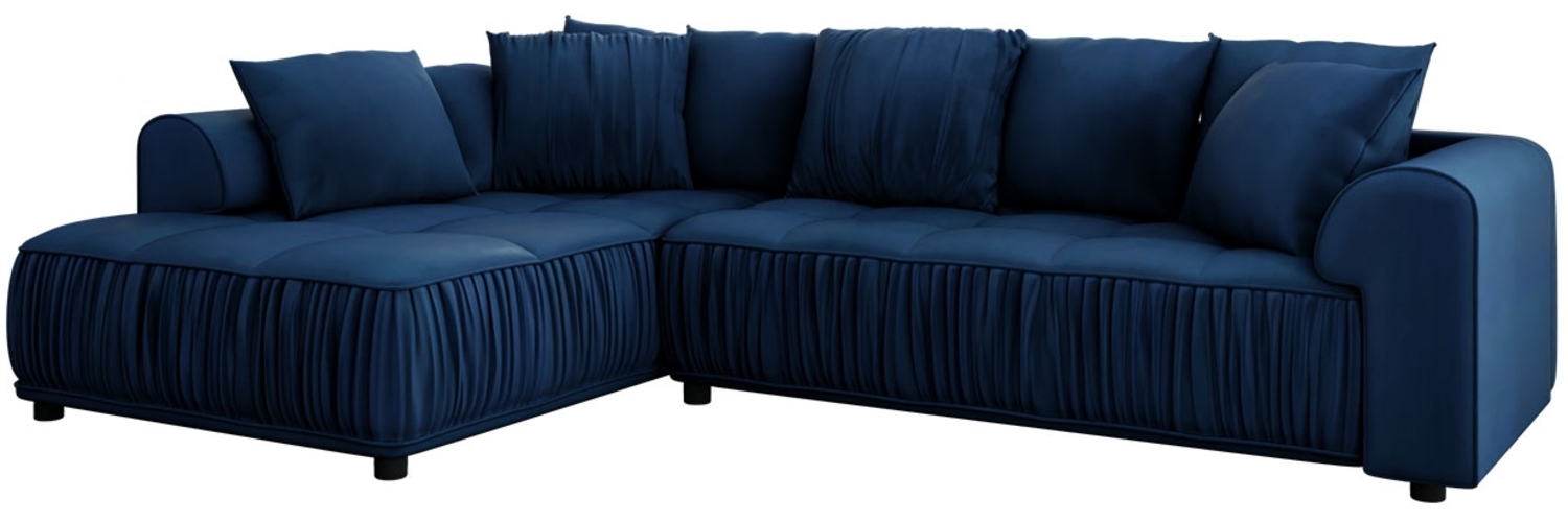Ecksofa 'Ipirula' blau Links Bild 1