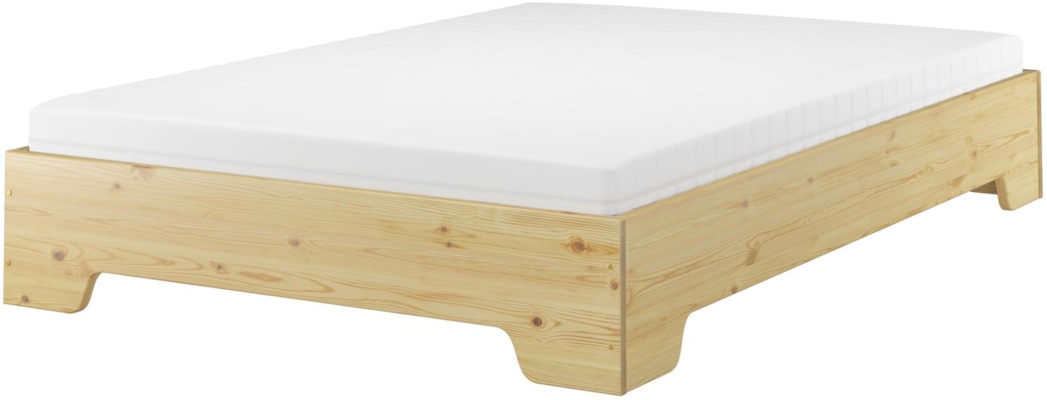 Funktionsbett Bettrahmen 120x220 großes Holzbett V-60. 56-12-220 Bild 1