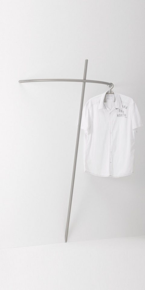 Garderobe Brent aus Edelstahl Bild 1