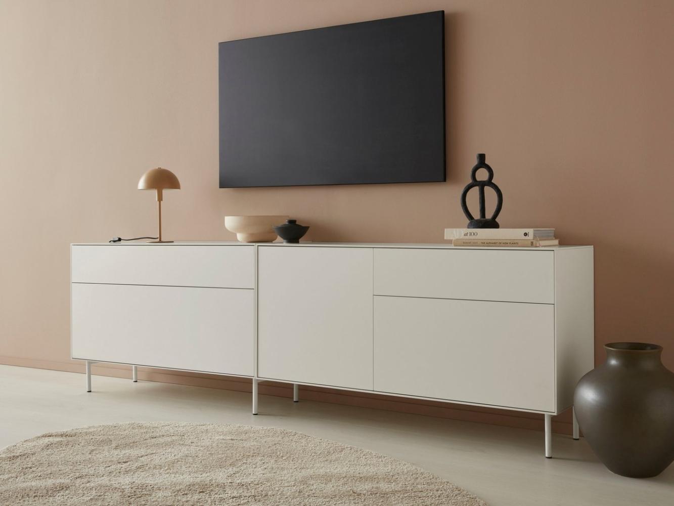 LeGer Home by Lena Gercke Lowboard Essentials (2 St), Breite: 239cm, MDF lackiert, Push-to-open-Funktion Bild 1