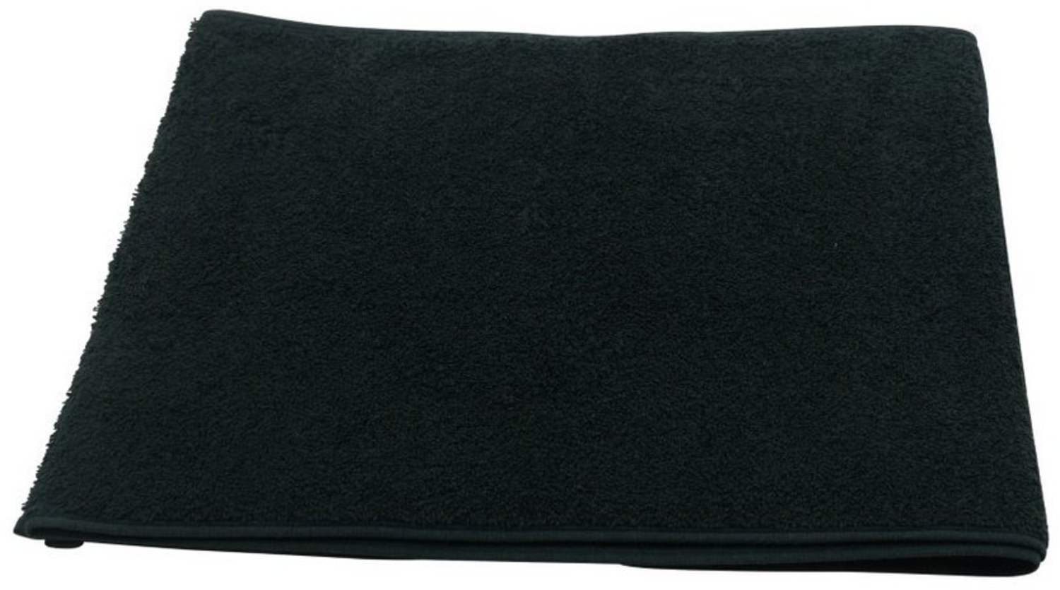 Sporthandtuch Fitness-Handtuch Baumwolle 30x145 cm schwarz Bild 1