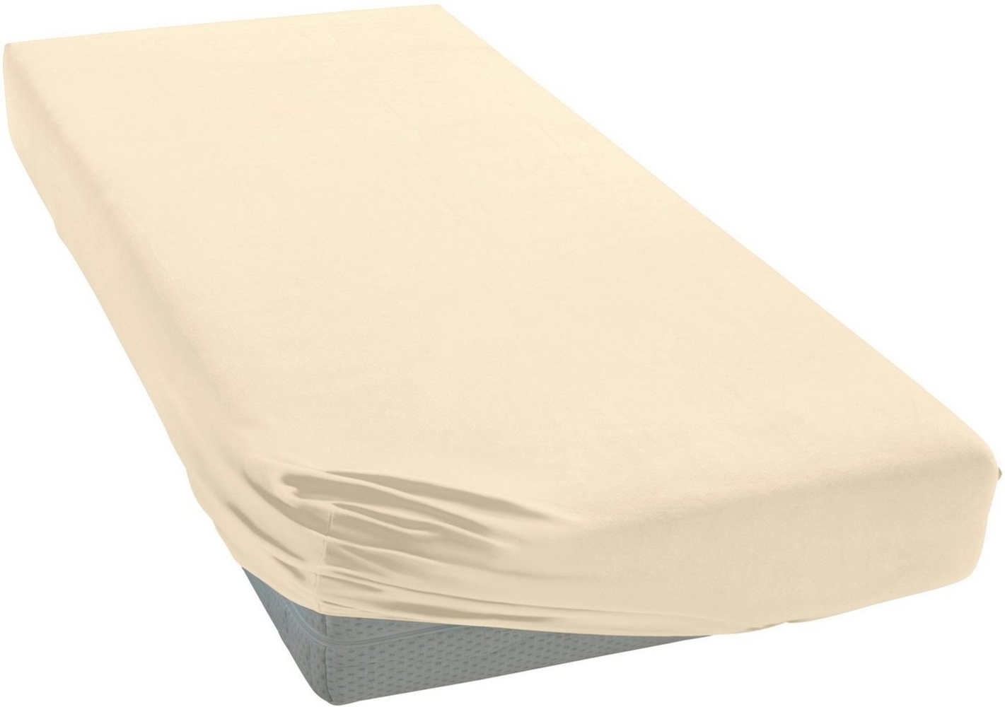 Janine Jersey Elastic Spannbetttuch | 90x190 cm - 100x220 cm | leinen Bild 1