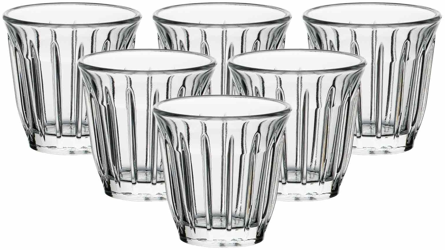 La Rochère Zinc Espressoglas 100 ml 6er Set Bild 1