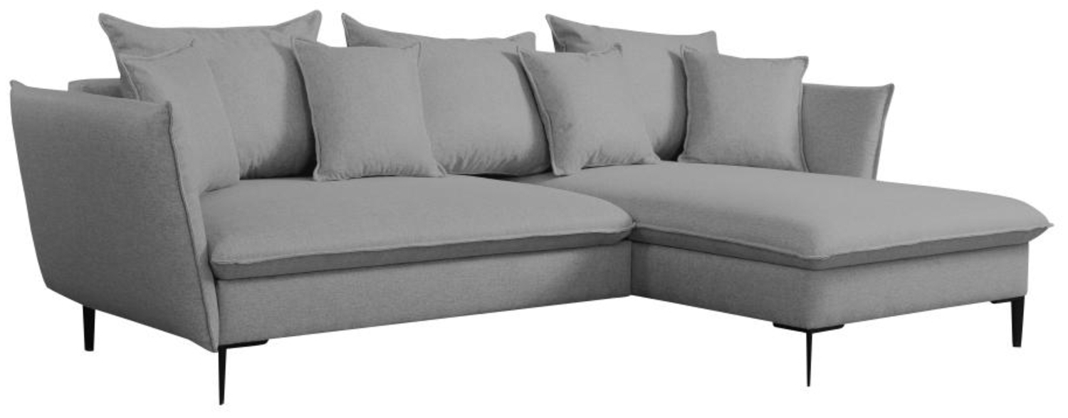 Ecksofa mit Schlaffunktion LAZARE von PASCAL MORABITO - Stoff - Grau - Ecke rechts Bild 1