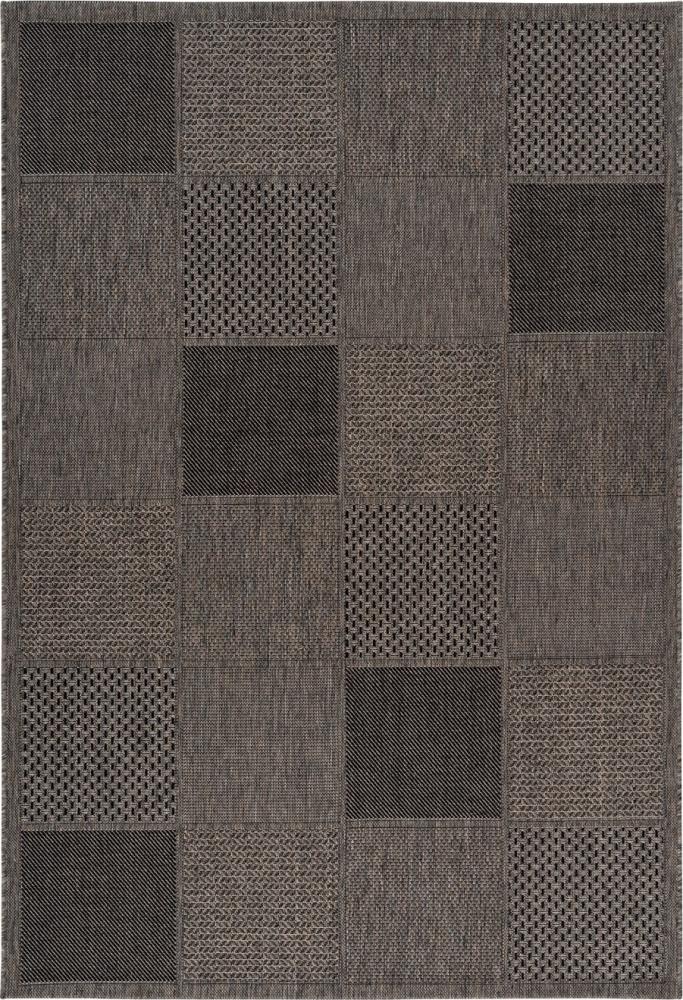 Kurzflorteppich Faleono 100 Taupe 80x150 cm Bild 1