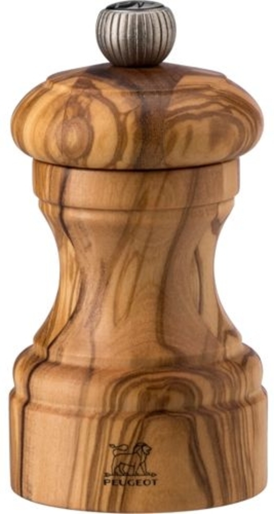 Peugeot Bistro Pfeffermühle 10 cm Hellbraun aus Olivenholz Bild 1