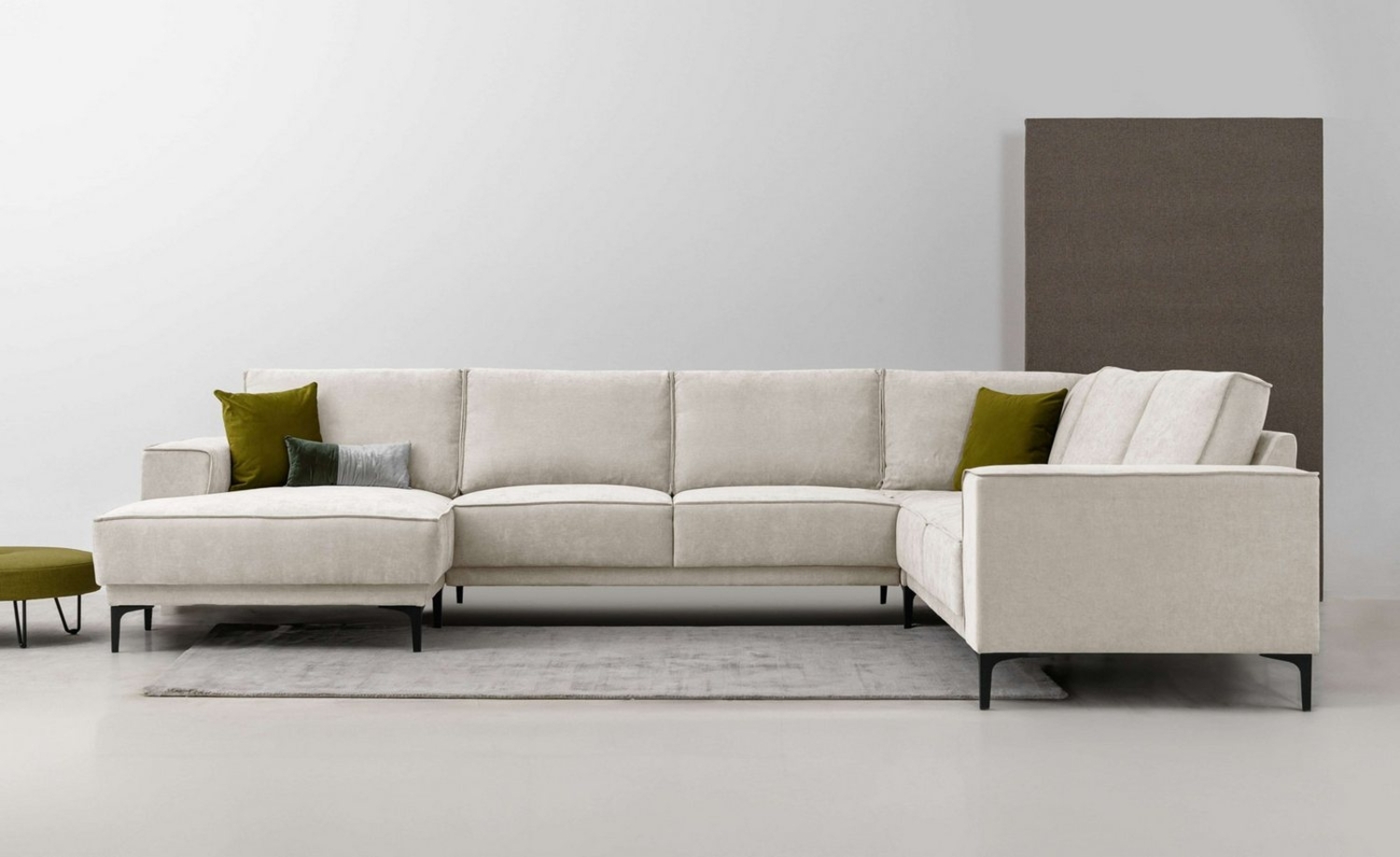 Places of Style Wohnlandschaft Oland, U-Form, im zeitlosem Design und hochwertiger Verabeitung Bild 1