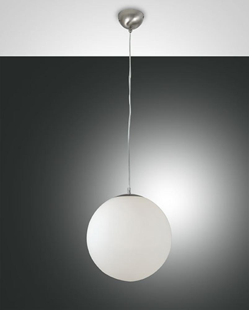 FABAS LUCE No. 3198-44-102 Pendelleuchte BONG D. 30 weiss Bild 1