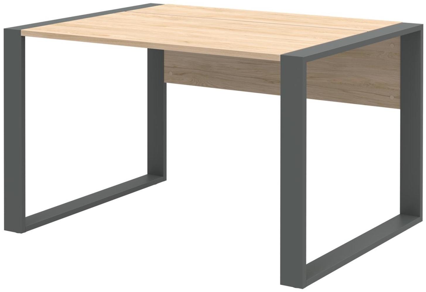 Schreibtisch in Hickory - 120x74x80cm (BxHxT) Bild 1