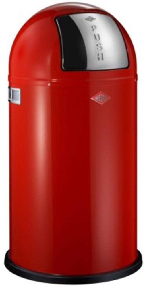 Wesco 'Pushboy' Mülleimer, rot, 50 L Bild 1