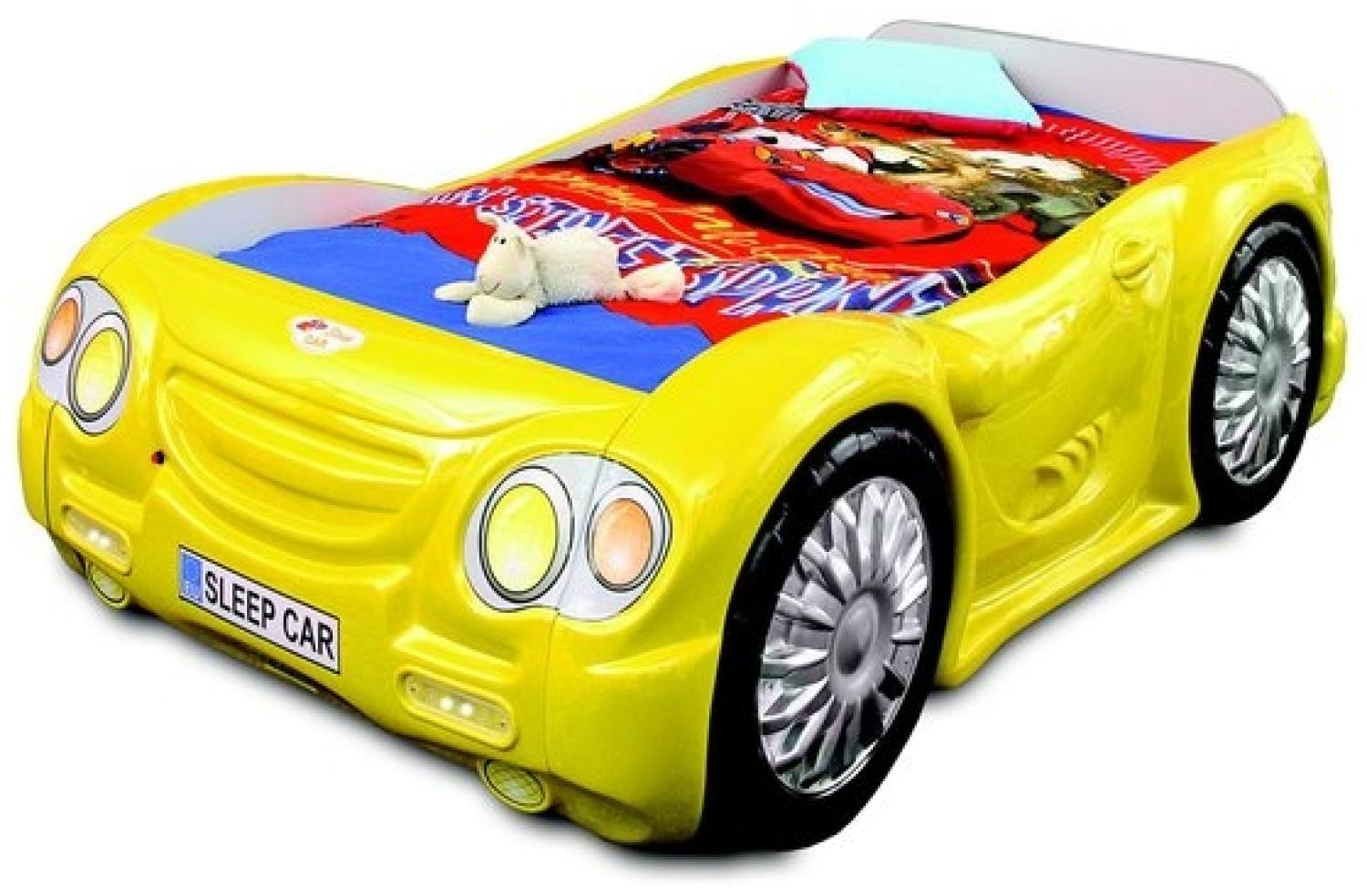 Rennwagen Auto Bett Matratze Kinderbett Autobett Deko Kinderzimmer Betten Bild 1