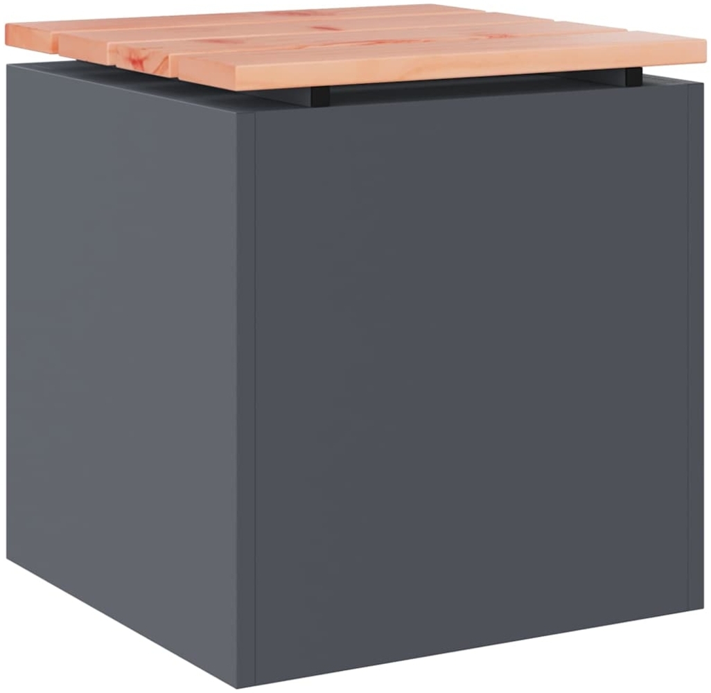 vidaXL Gartenbank Anthrazit 40 x 40 x 43 cm 874914 Bild 1