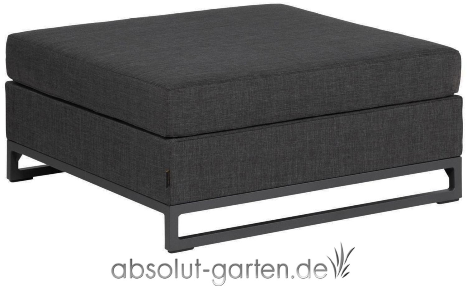 Hocker Rhodos (schwarz) Bild 1