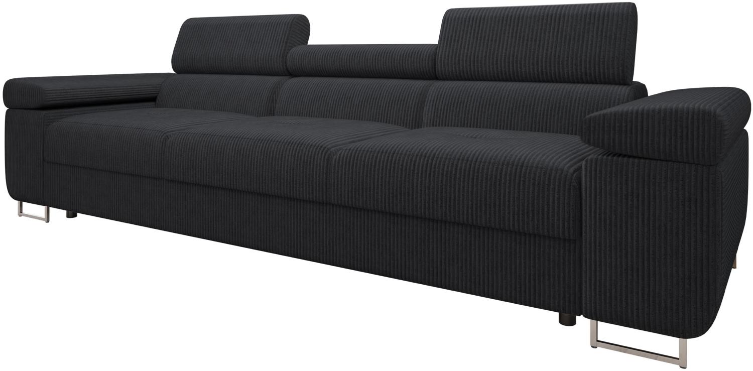 Sofa Torezio Cord III mit Einstellbare Kopfstützen (Poso 135) Bild 1