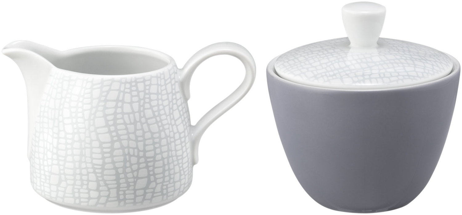 Seltmann Weiden Life Fashion Milch- und Zucker-Set Elegant Grey Bild 1