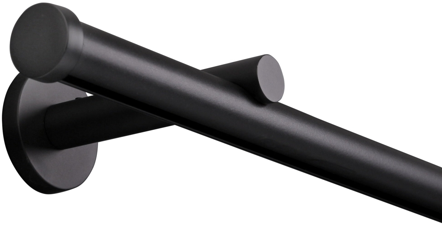 Deco-Raum® Gardinenschiene Innenlauf Weiß Modern | Länge: 380cm | Material: Aluminium | Farbe: Weiß Bild 1