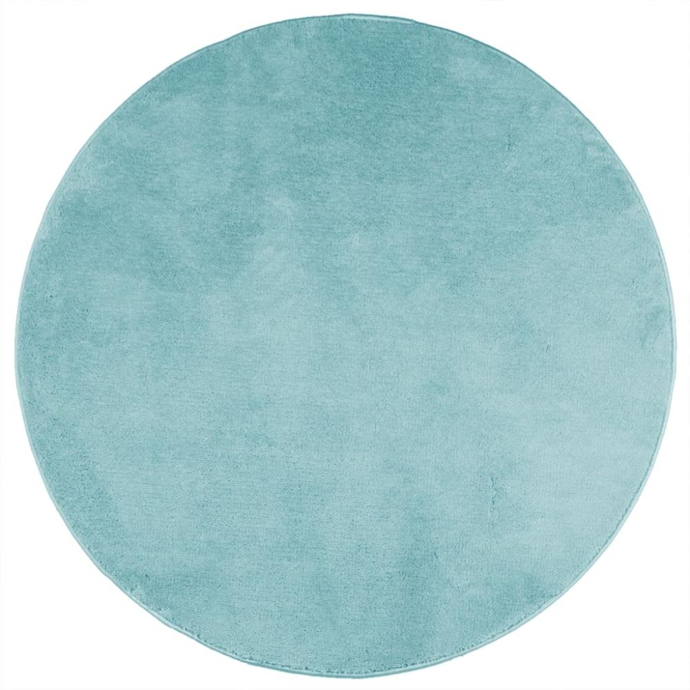 vidaXL Teppich OVIEDO Kurzflor Grün Ø 80 cm 375587 Bild 1