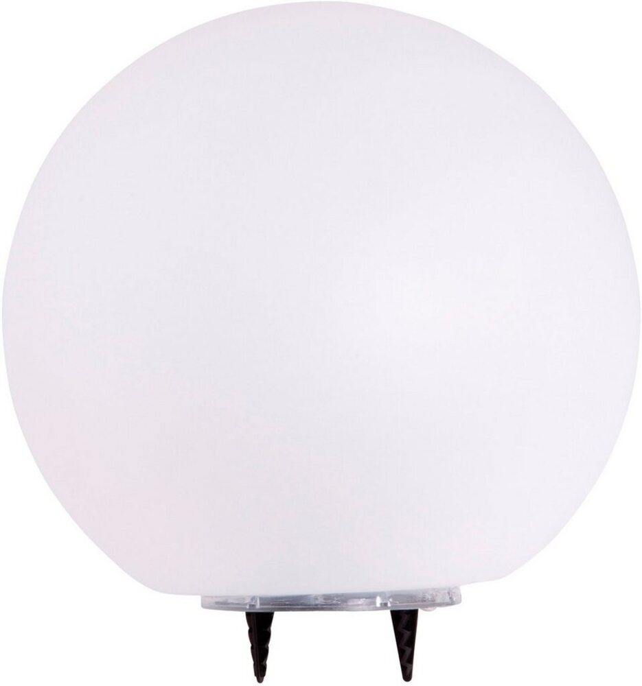 Heitronic Nr. 35419-HE Outdoor LED Solarkugel Boule weiß 20cm IP44 4000K Bild 1