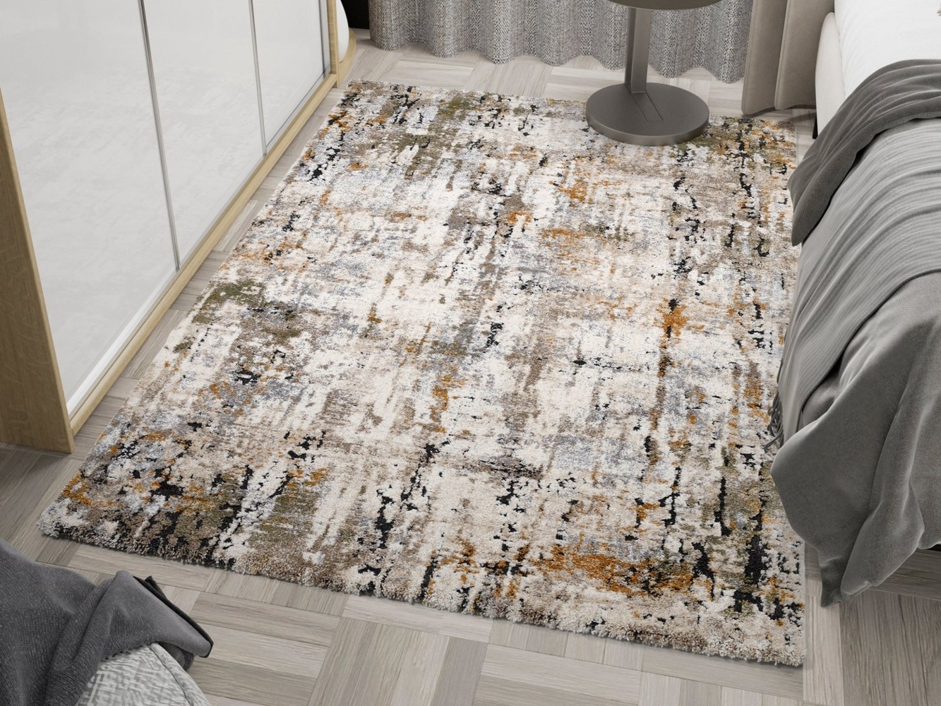 OCI DIE TEPPICHMARKE Teppich CYRUS WALK, rechteckig, Höhe: 20 mm, Hochflor, maschinell gewebt, Perlglanz in der Oberfläche, Wohnzimmer Bild 1