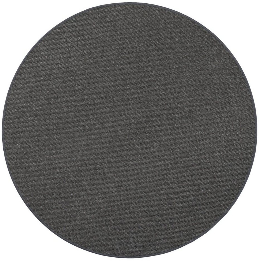 Snapstyle Designteppich Bentzon Natur Flachgewebe Teppich Rund, Rund, Höhe: 5 mm Bild 1